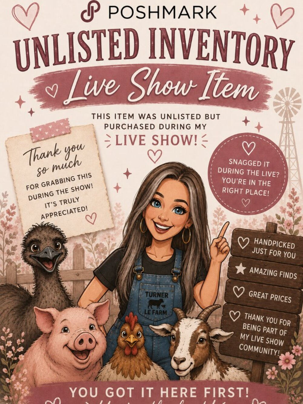 Live Show Inventory